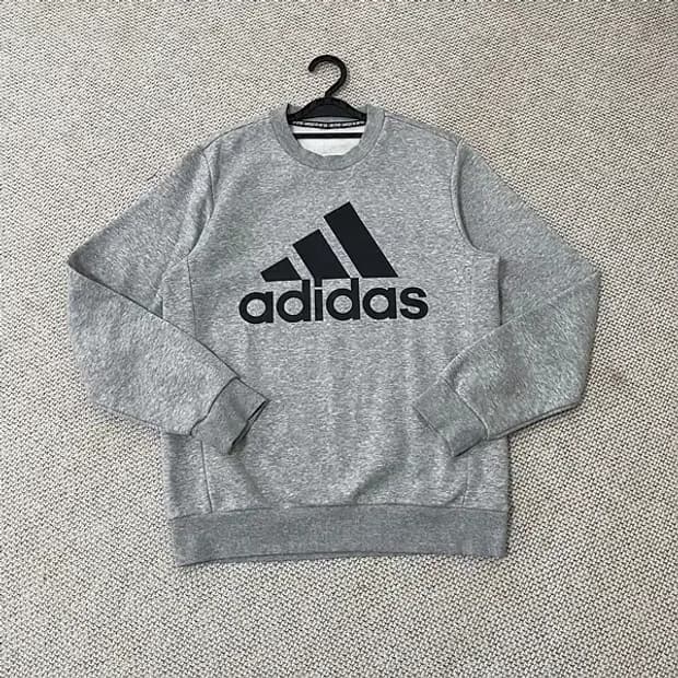 M 아디다스 기모 라운드 맨투맨 N.6304