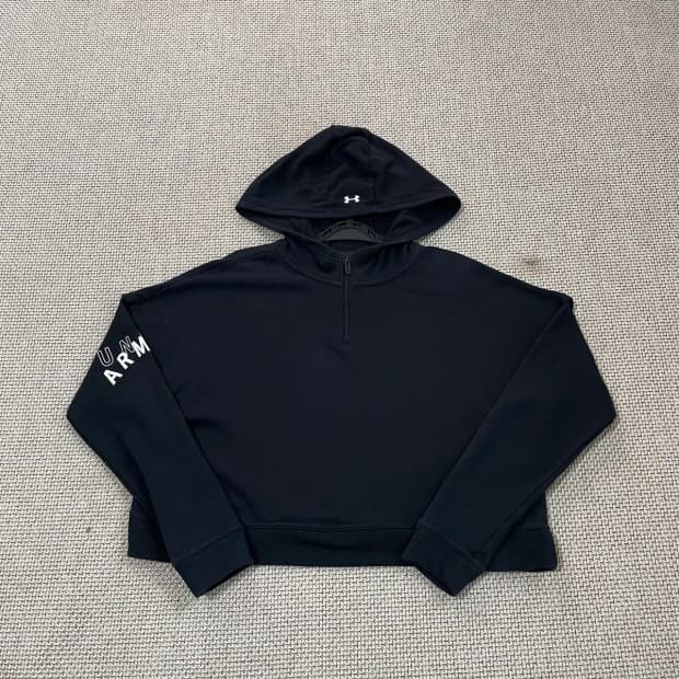 M 언더아머 여성 크롭 후드티 N.9037