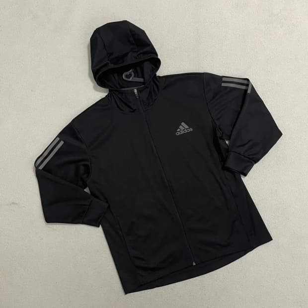 L 아디다스 기능성 후드집업 자켓 B.4391