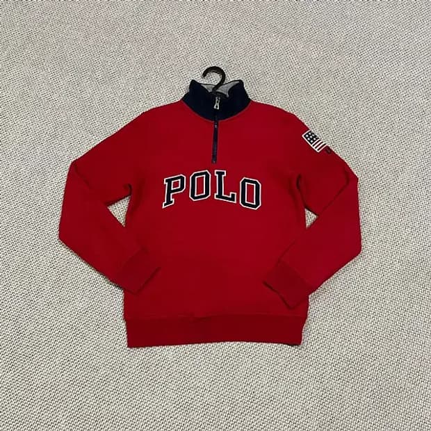 L 14-16 폴로 반집업 후리스 맨투맨 N.5598