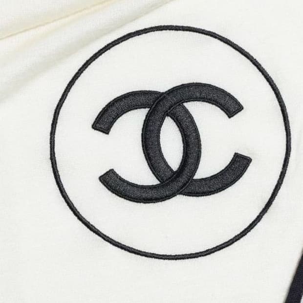 샤넬 아이보리 제니 스카프 