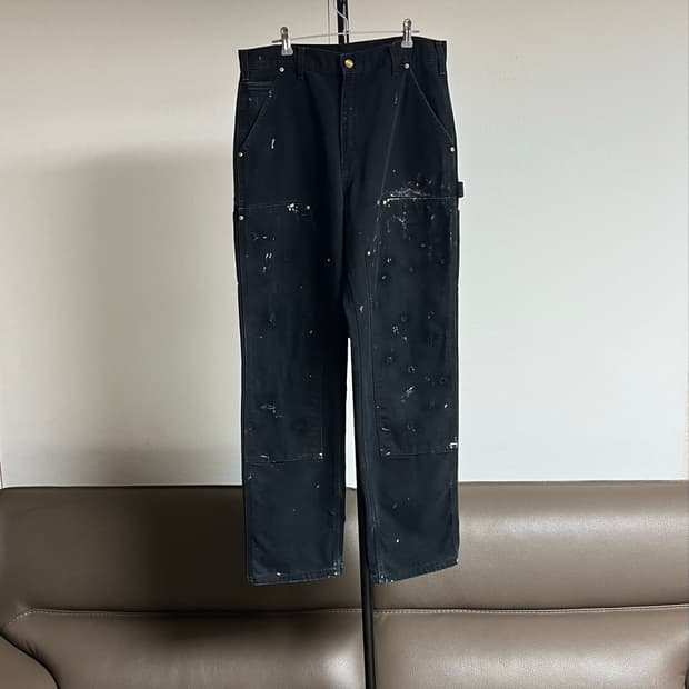 빈티지 칼하트 더블니 팬츠