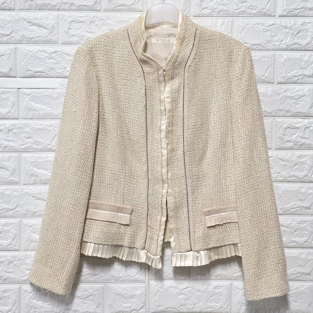 택포) M 잇미샤 트위드 자켓