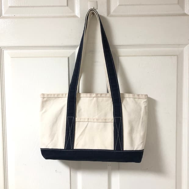 brookly classic tote bag navy