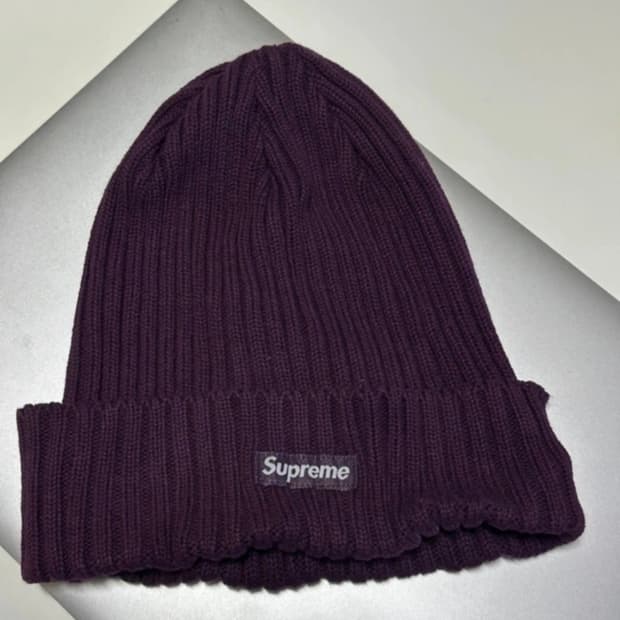 슈프림 supreme 비니 보라색