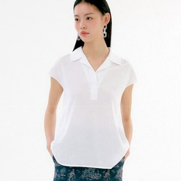 더엣지(AtG) 린넨블렌드 셔츠 66 새상품