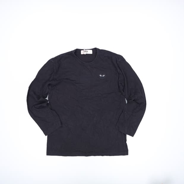 XL 꼼데가르송 롱슬립 긴팔티 0721H