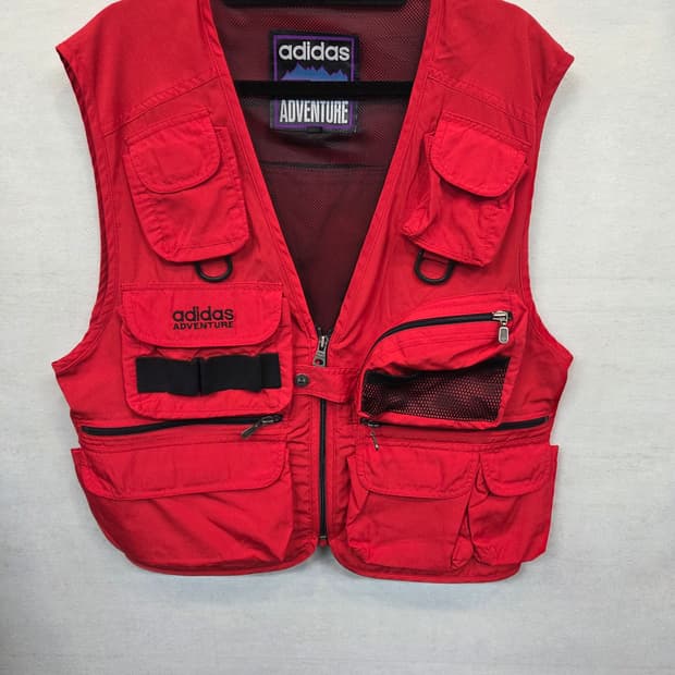 아디다스 어드벤처 올드스쿨 90s 낚시 조끼 95