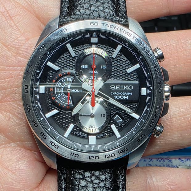 세이코 (SEIKO) 쿼츠 크로노 그래프 8T67-00F0 시계 