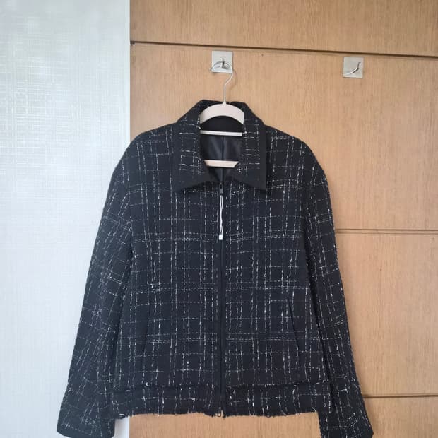 엘무드 트위드자켓