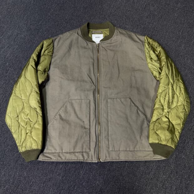 WTAPS 더블탭스 퀄티드 도킹 자켓