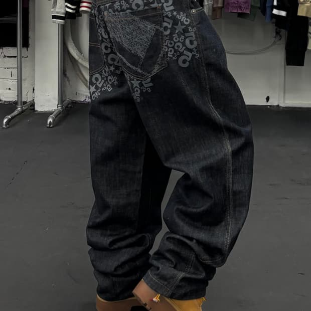 FUBU 푸부 올드스쿨 데님팬츠