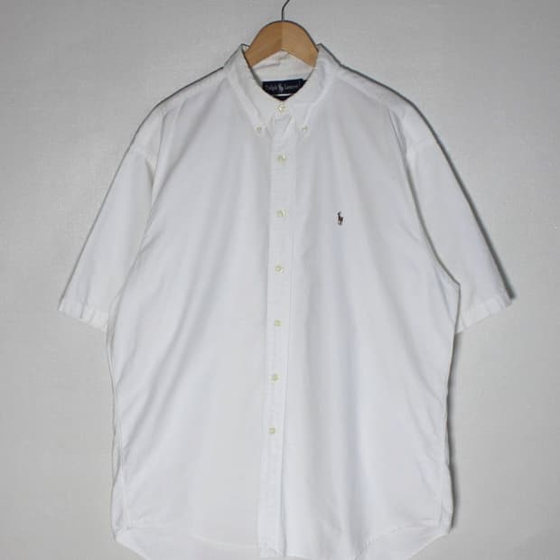 Polo 폴로 랄프로렌 화이트 옥스포드 셔츠 