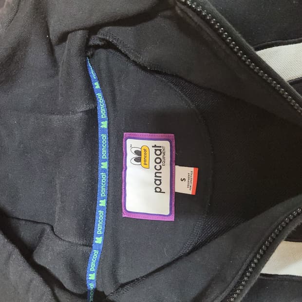 팬콧 빅로고 후드집업 팬코트 Pancoat