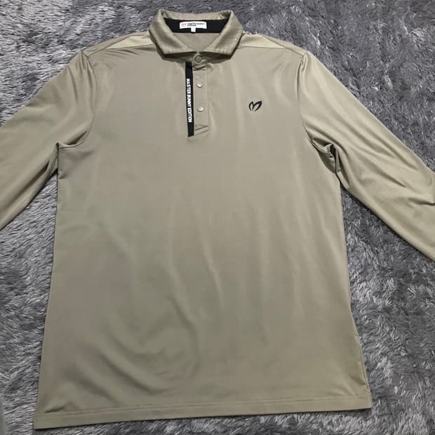 [[2XL, A급] 마스터바니에디션 소프트로고 추동 긴팔카라티@332
