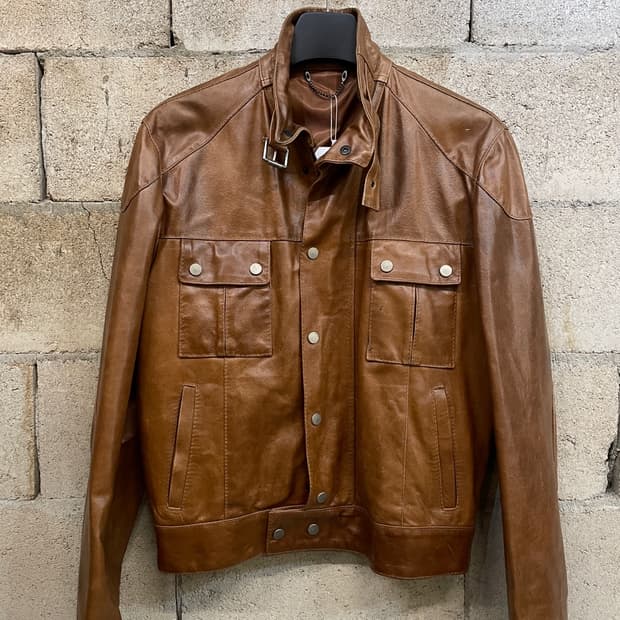 페루치 모터사이클 레더 자켓 