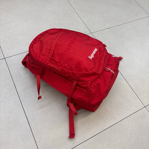 슈프림 19ss 코듀라 나일론 백팩