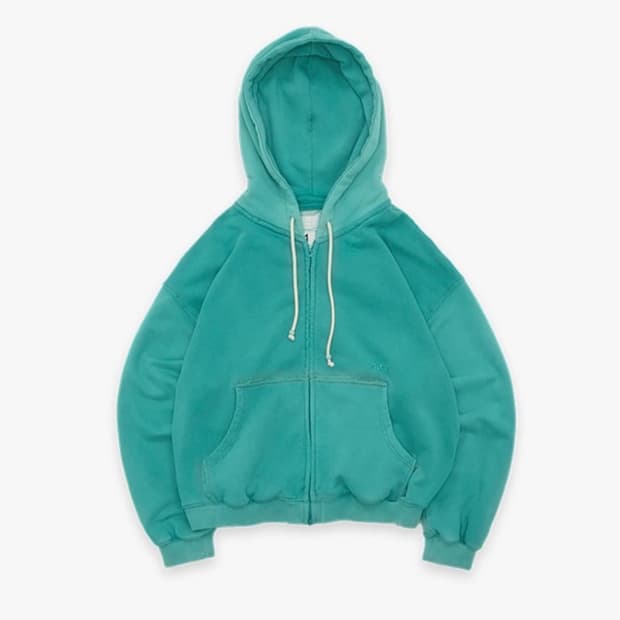 투위드 classic embroidery set up zip-up