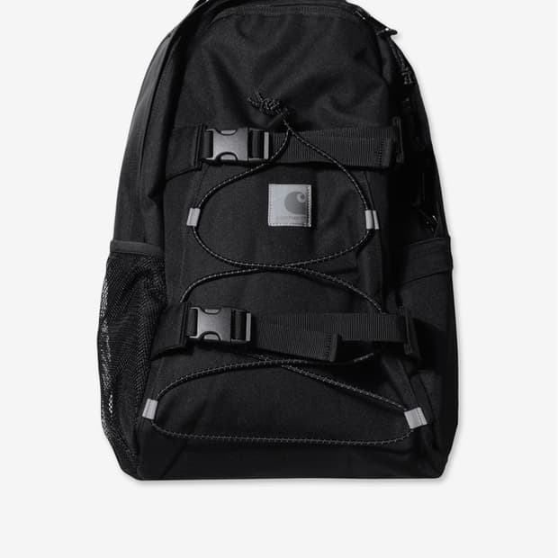 칼하트 리플렉티브 킥플립 백팩 블랙