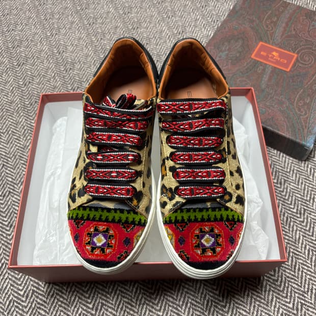 에트로 스니커즈 36사이즈