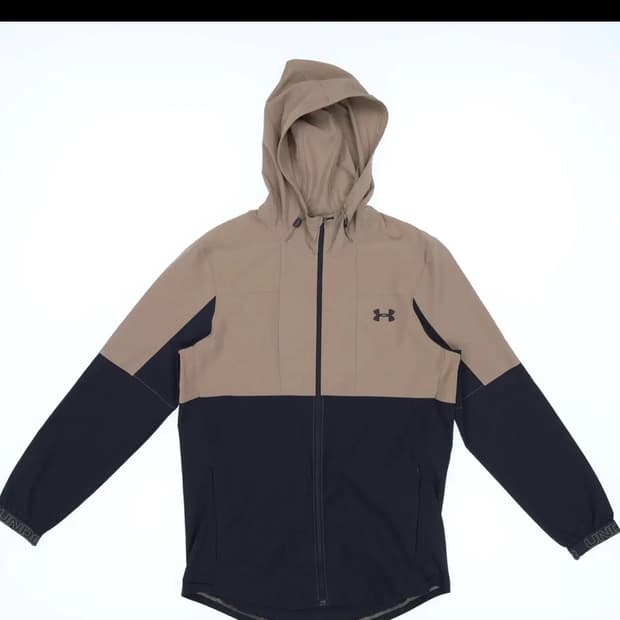 언더아머 배색 바람막이 자켓 1212H1