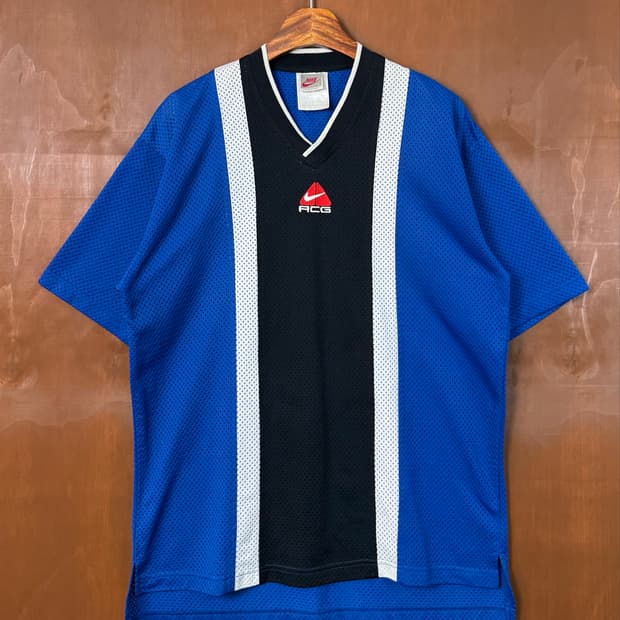 90s 나이키 ACG 올드스쿨 메쉬 반팔 져지