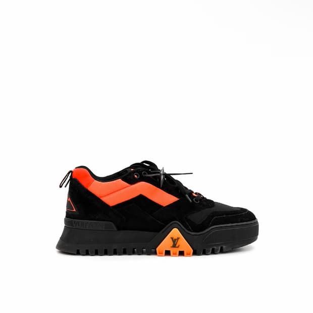 [7] 루이비통 LV 트레이너 하이킹 스웨이드 버질아블로 스니커즈 블랙