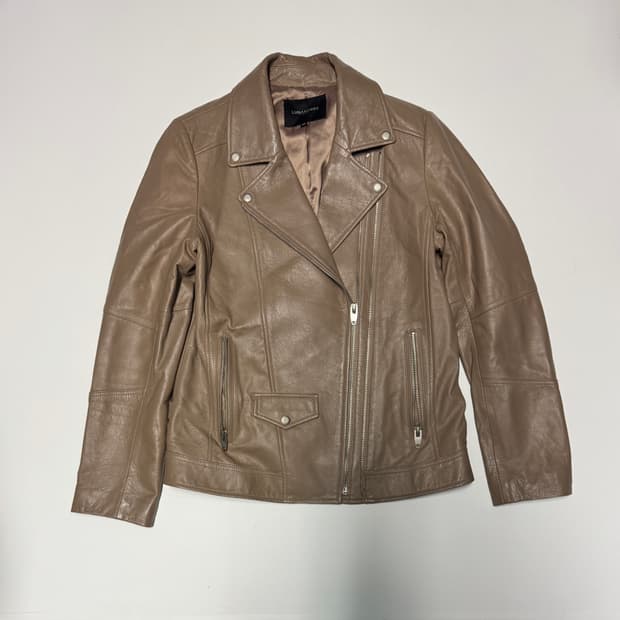 여성 루나코어스 이태리 리얼 천연 양가죽 자켓 55