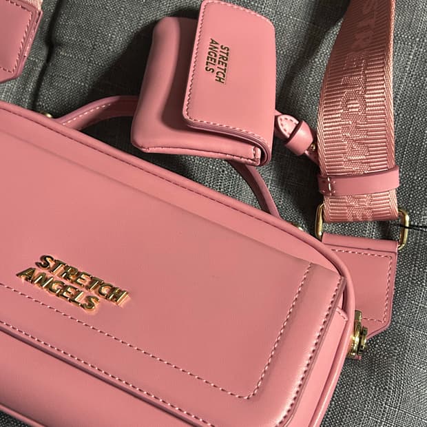 스트레치엔젤스 플랩 멀티 파니니백 (핑크)