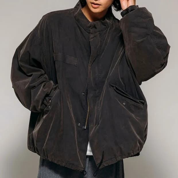 프릭스스토어 m65 숏 m 사이즈 페이드 블랙