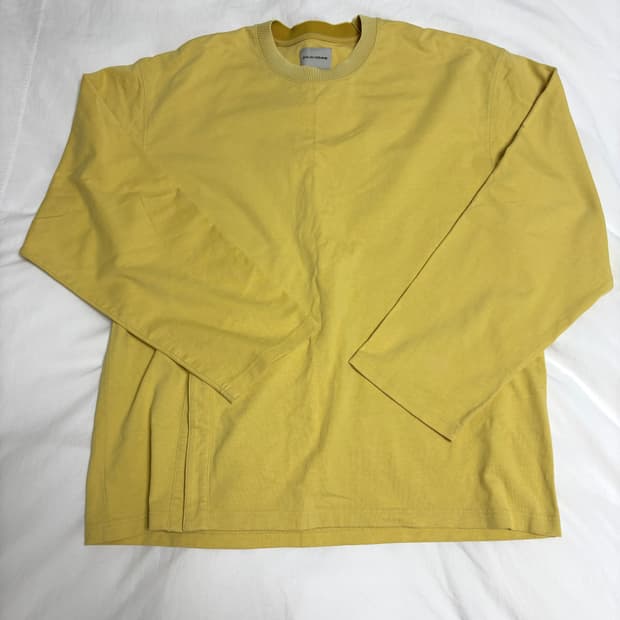 솔리드옴므 밑단 절개 긴팔 50