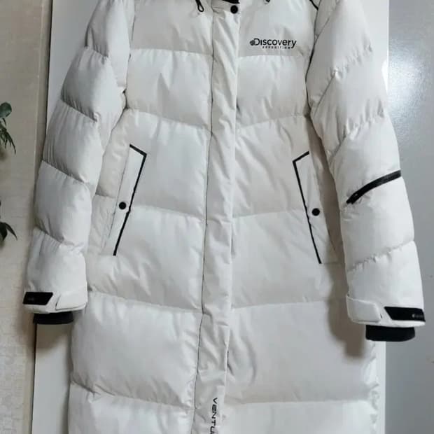 디스커버리 덕다운  롱패딩