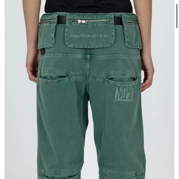MPA BAG PANTS EMERALD M PLASTIC PRODUCTS