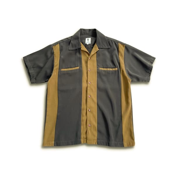 90s Spanish Harlem USA Bowling Shirt
