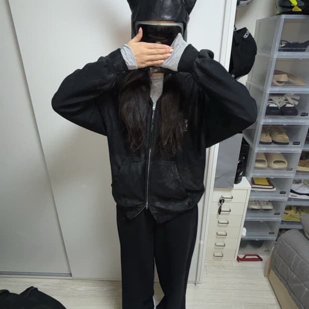 발렌시아가 개퍼 머드 디스 후드집업 xs사이즈