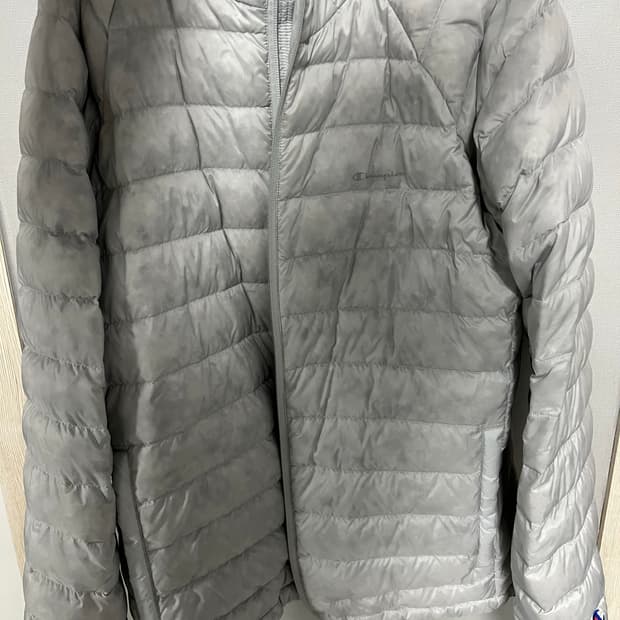 후디드 라이트 다운 재킷 Light Grey