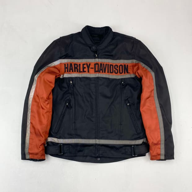 할리데이비슨 스카치 빅로고 모터사이클 라이딩 자켓 (97)