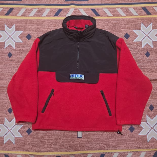 90s 에디바우어 EBTEK 플리스 풀오버