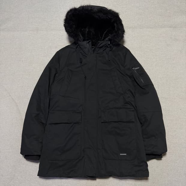 캘빈클라인 후드 패딩 파카