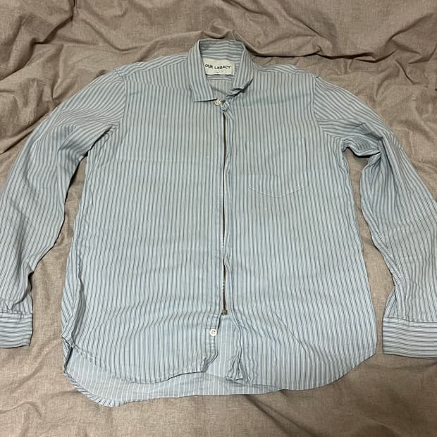 아워레가시 SS14 zip shirt 셔츠