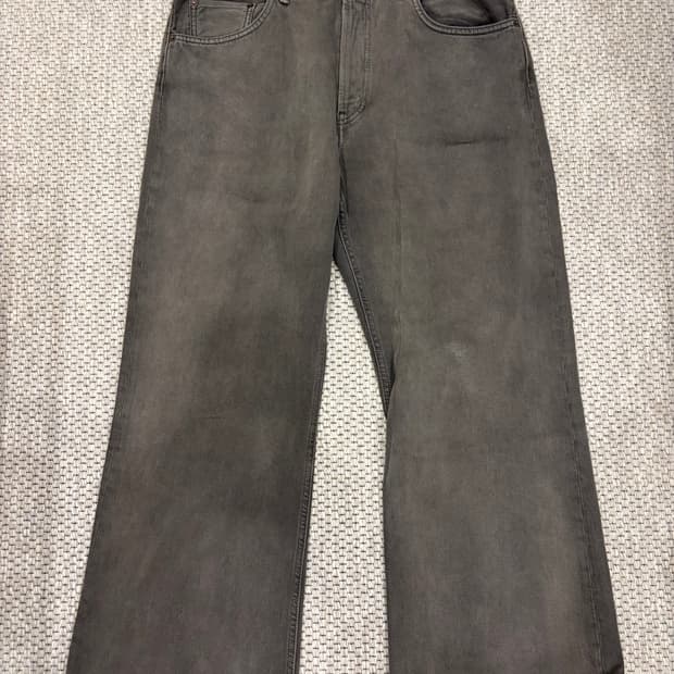 (34) 아크네 스튜디오 2021m 루즈핏 데님팬츠 sacon grey