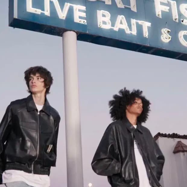 stu 오버핏 레더자켓 (M)