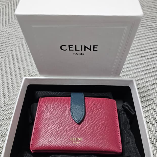 셀린느 아코디언 카드지갑