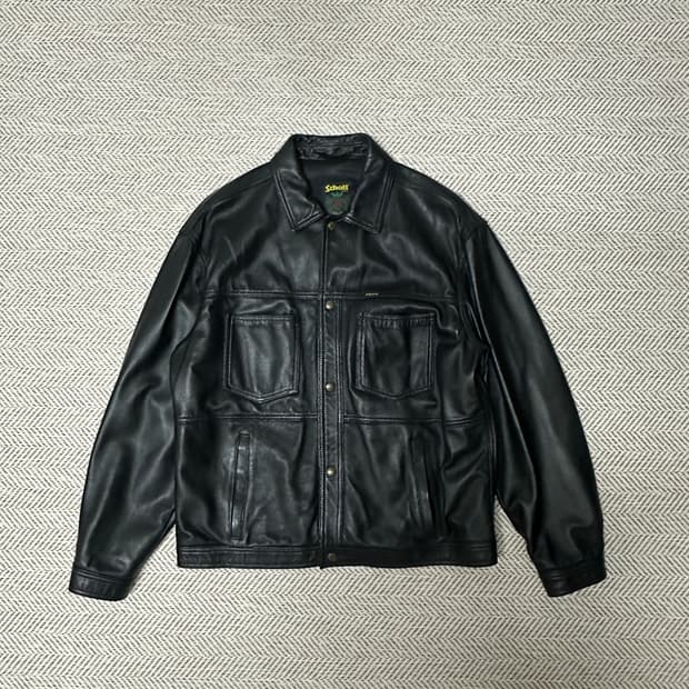 SUPREME X SCHOTT usa made lether jacket