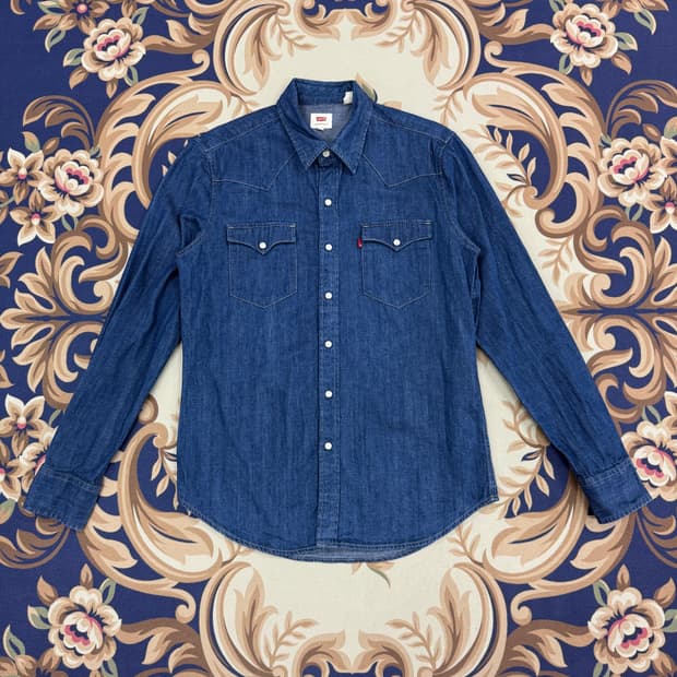 (M)리바이스 Levis 웨스턴 데님 셔츠