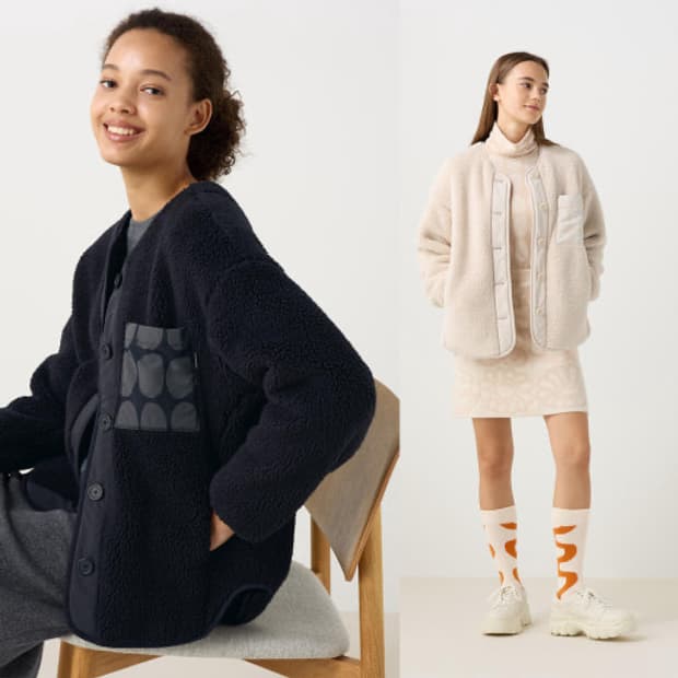 유니클로x마리메꼬 후리스