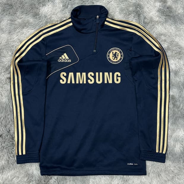 아디다스 첼시 12-13 빅로고 트랙탑 