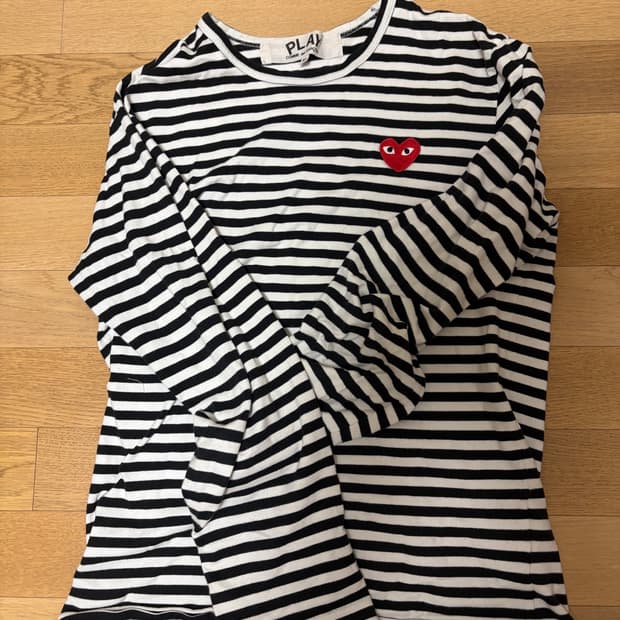 꼼데가르송 롱슬리브m