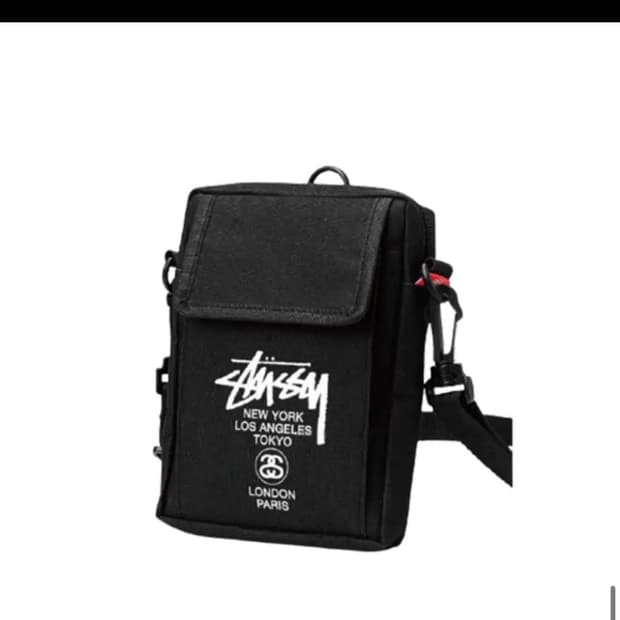 스투시 정품 미니 크로스백