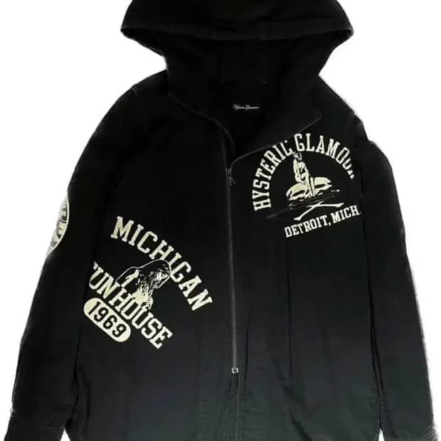 Hysteric glamour 히스테릭글래머 집업 셔츠